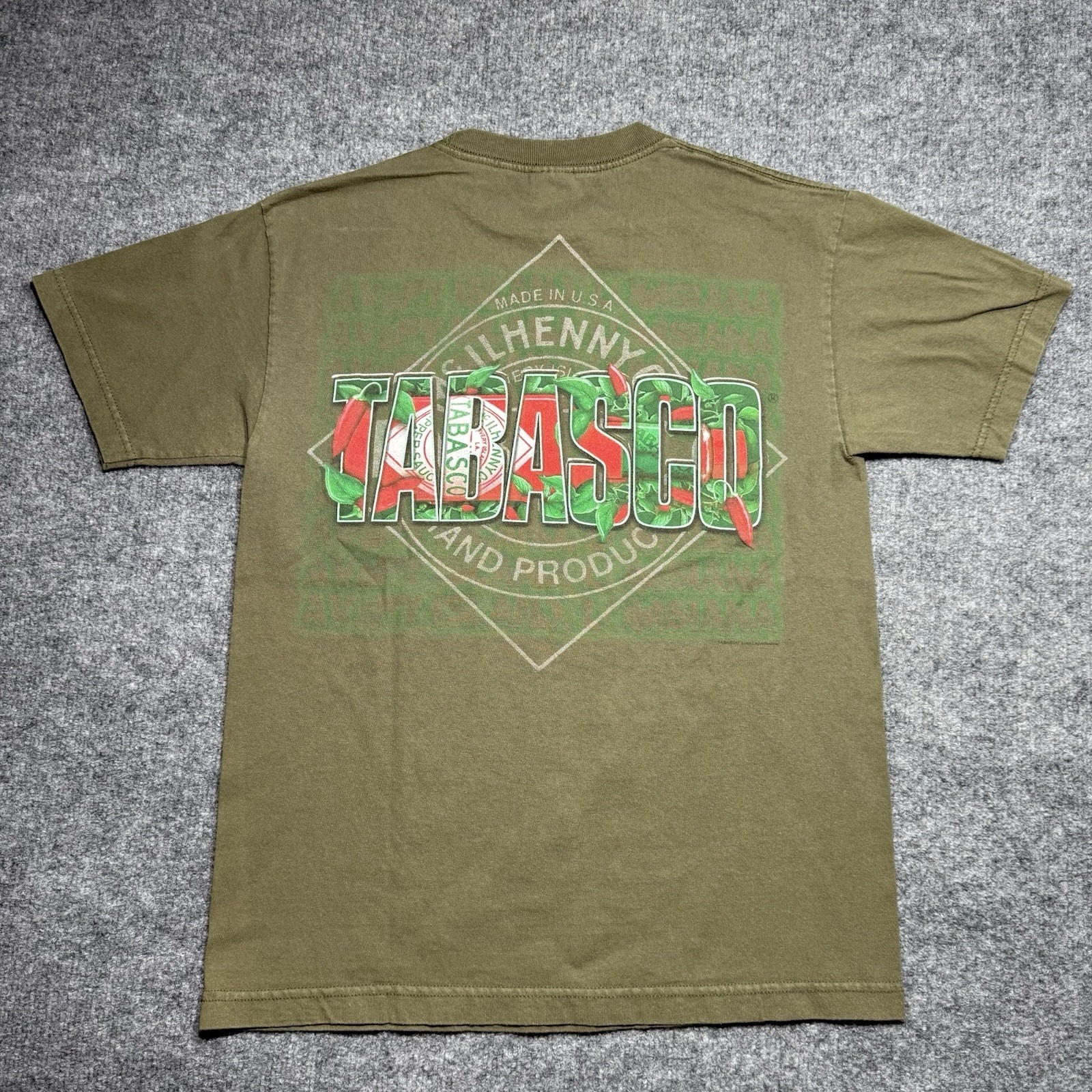 Vintage Tabasco Brand Promotional TShirt Size Medium